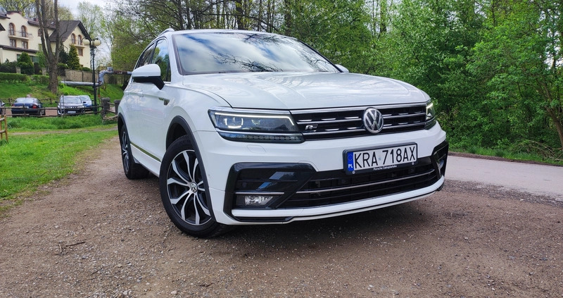 Volkswagen Tiguan cena 108900 przebieg: 180000, rok produkcji 2019 z Kraków małe 379
